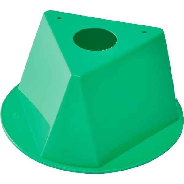 Inventory Control Cone, 10L x 10W x 5H, Green, Global Industrial, Mfr#: 412423